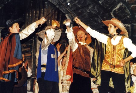 Dramatic Production 'The Three Musketeers', 1998.